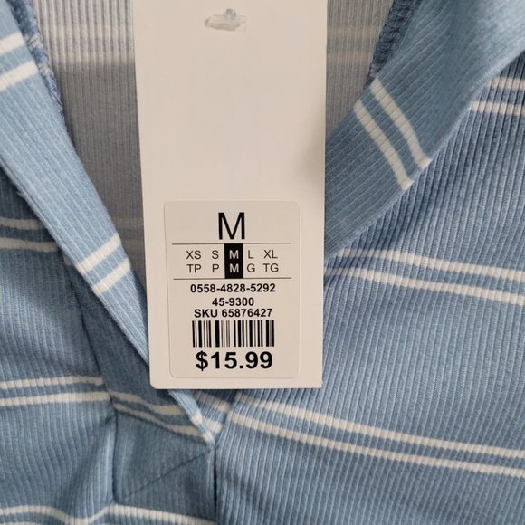 Med SWS Essentials Striped Crop Top - Picture 4 of 8